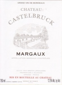 castelbruck margaux